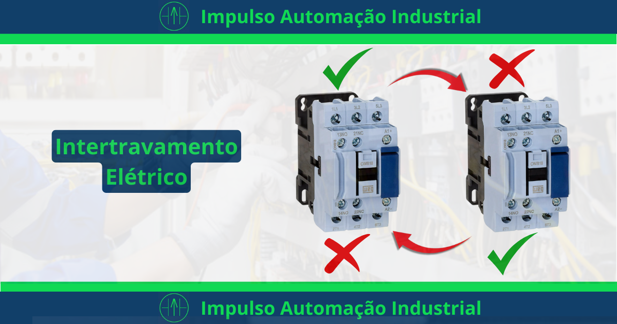 intertravamento eletrico com chave seletora