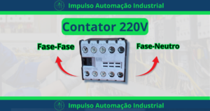 Contactor 220 fase fase ou fase neutro